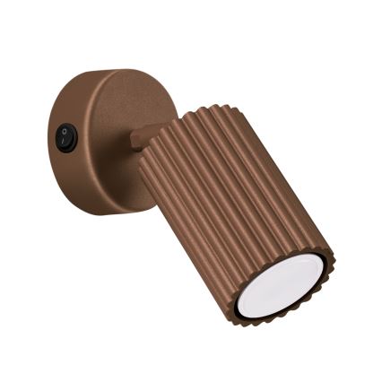 Brilagi - Nástenné bodové svietidlo CRESTO 1xGU10/10W/230V hnedé