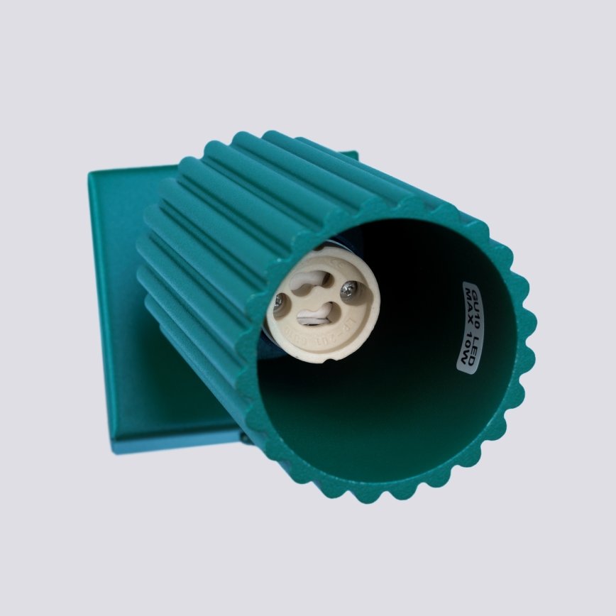 Brilagi - Nástenné bodové svietidlo CRESTO 1xGU10/10W/230V tyrkysové