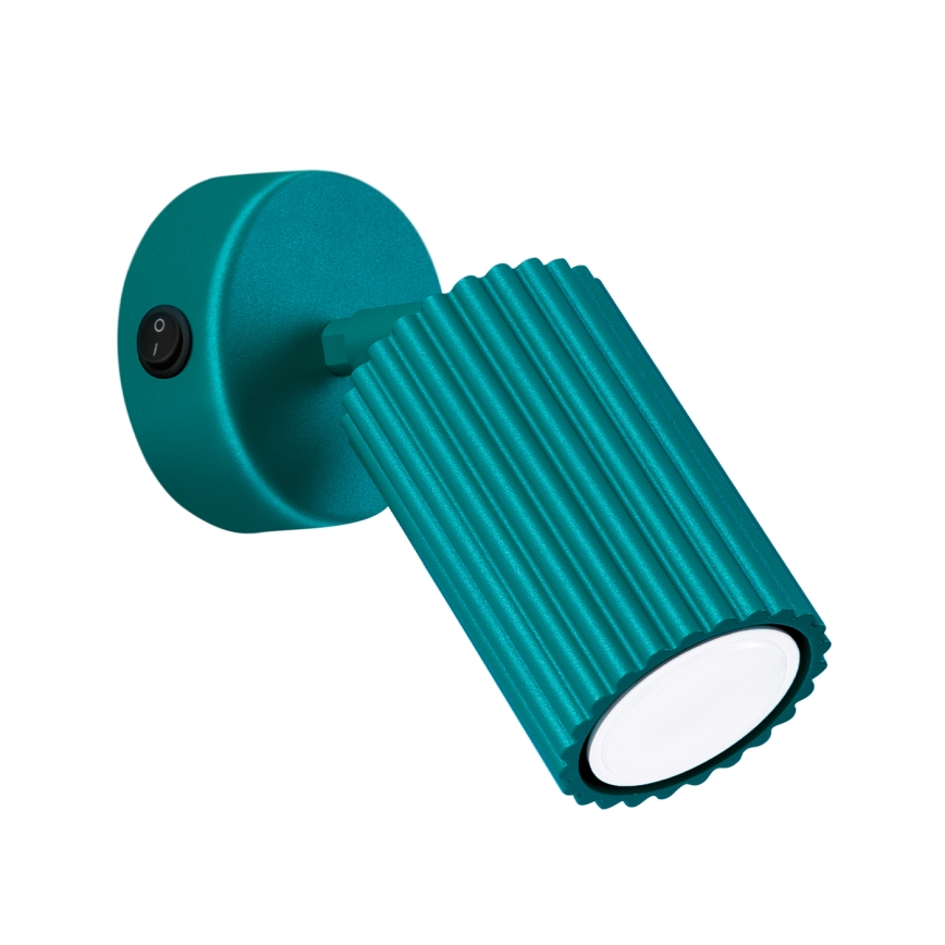 Brilagi - Nástenné bodové svietidlo CRESTO 1xGU10/10W/230V tyrkysové