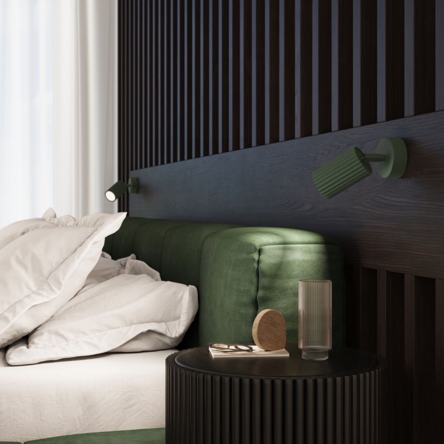 Brilagi - Nástenné bodové svietidlo CRESTO 1xGU10/10W/230V zelené