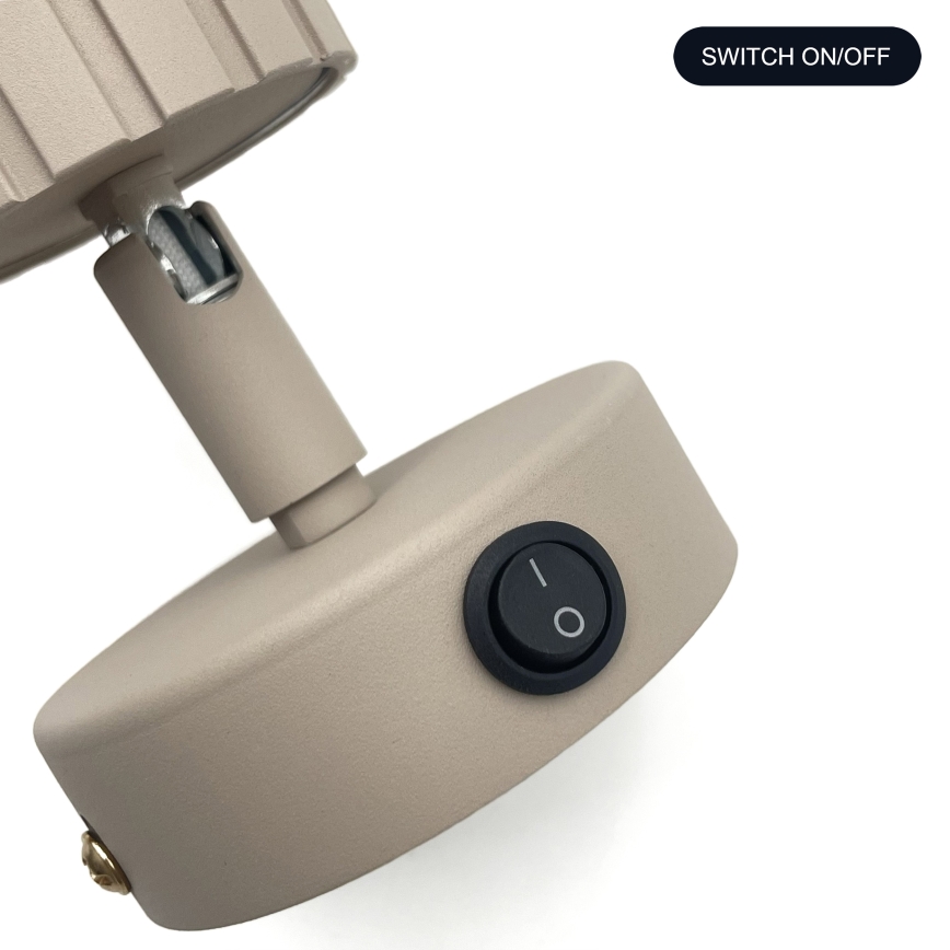 Brilagi - Nástenné bodové svietidlo CRISPINA 1xGU10/10W/230V béžová