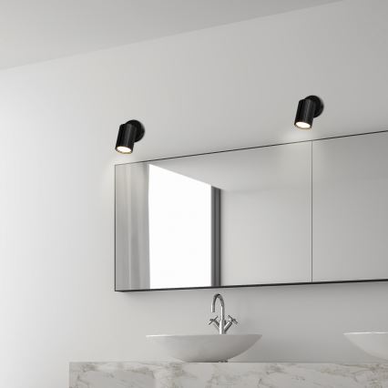 Brilagi - Nástenné bodové svietidlo CRISPINA 1xGU10/10W/230V čierna