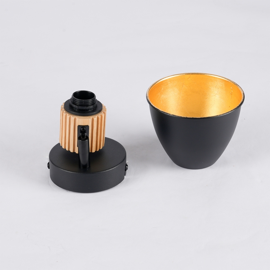 Brilagi - Nástenné bodové svietidlo ODENSE 1xE14/10W/230V kaučukovník/čierna