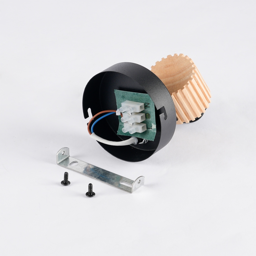 Brilagi - Nástenné bodové svietidlo ODENSE 1xE14/10W/230V kaučukovník/čierna