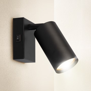 Brilagi - Nástenné bodové svietidlo SELE 1xGU10/30W/230V čierna