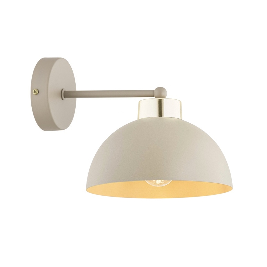 Brilagi - Nástenné svietidlo 1xE27/60W/230V béžové/zlaté