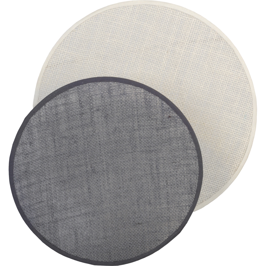 Brilagi - Nástenné svietidlo CIRCLES 1xE27/60W/230V pr. 35 cm krémové/šedé