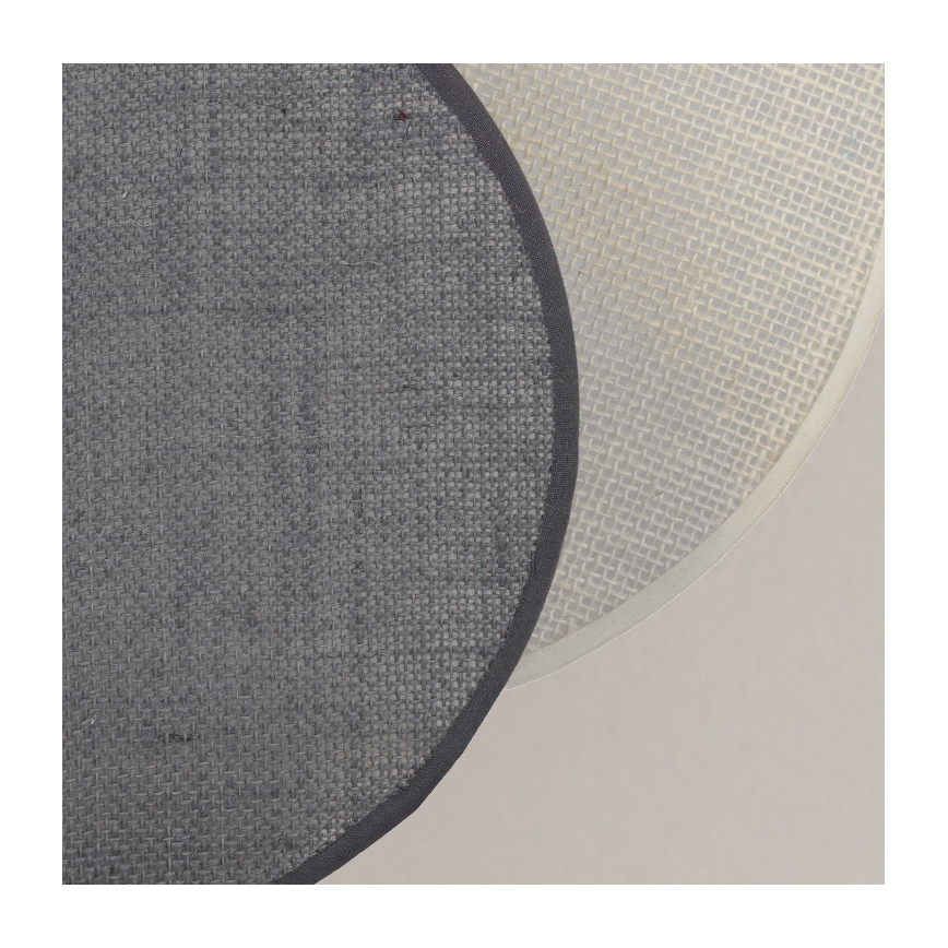 Brilagi - Nástenné svietidlo CIRCLES 1xE27/60W/230V pr. 35 cm krémové/šedé