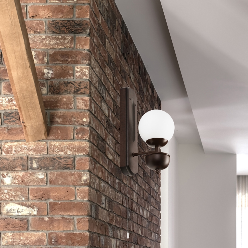 Brilagi - Nástenné svietidlo COTTAGE 1xG9/40W/230V buk/biela