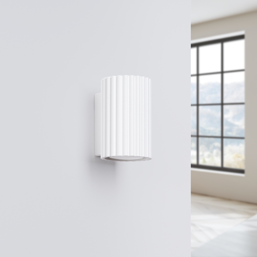 Brilagi - Nástenné svietidlo CRESTO 1xGU10/10W/230V 10 cm biele