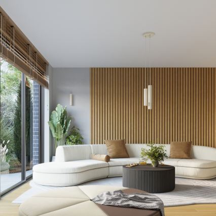 Brilagi - Nástenné svietidlo CRESTO 1xGU10/10W/230V 10 cm krémová