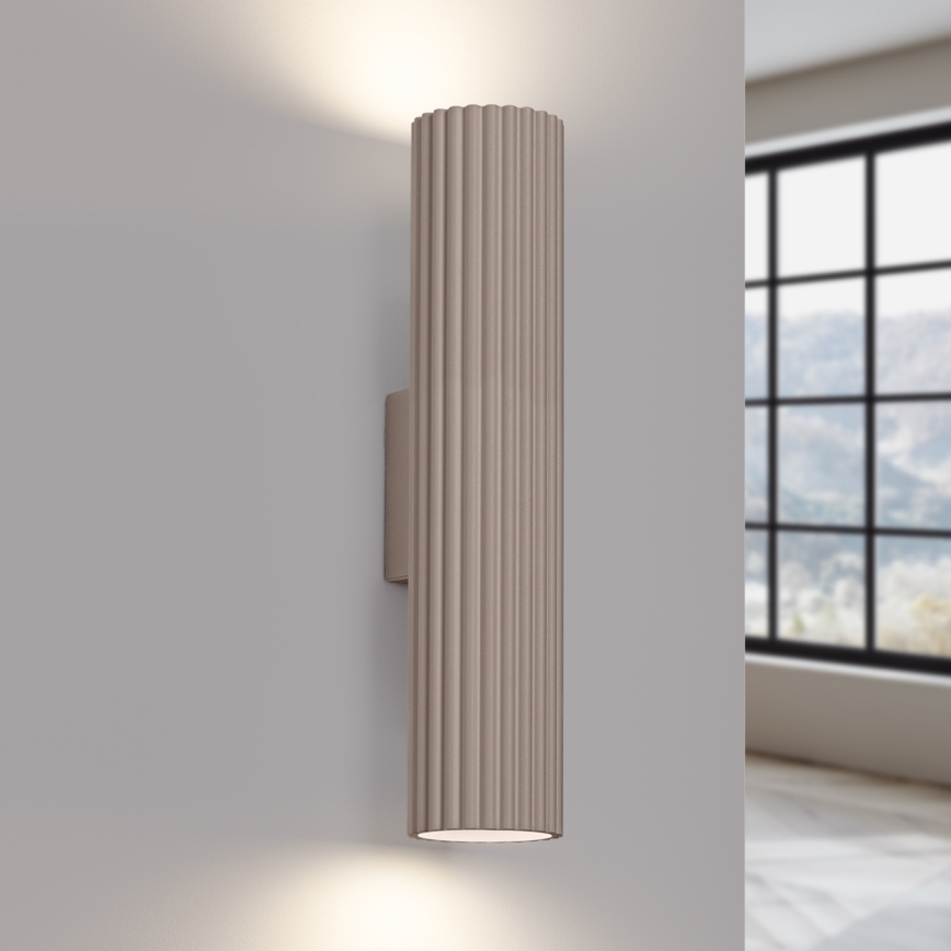 Brilagi - Nástenné svietidlo CRESTO 2xGU10/10W/230V 30 cm taupe