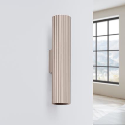 Brilagi - Nástenné svietidlo CRESTO 2xGU10/10W/230V 30 cm taupe