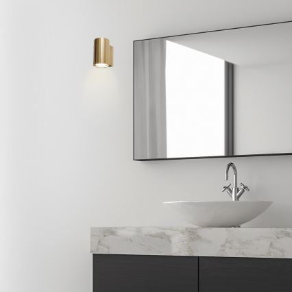 Brilagi - Nástenné svietidlo CRISPINA 1xGU10/10W/230V 10 cm zlatá