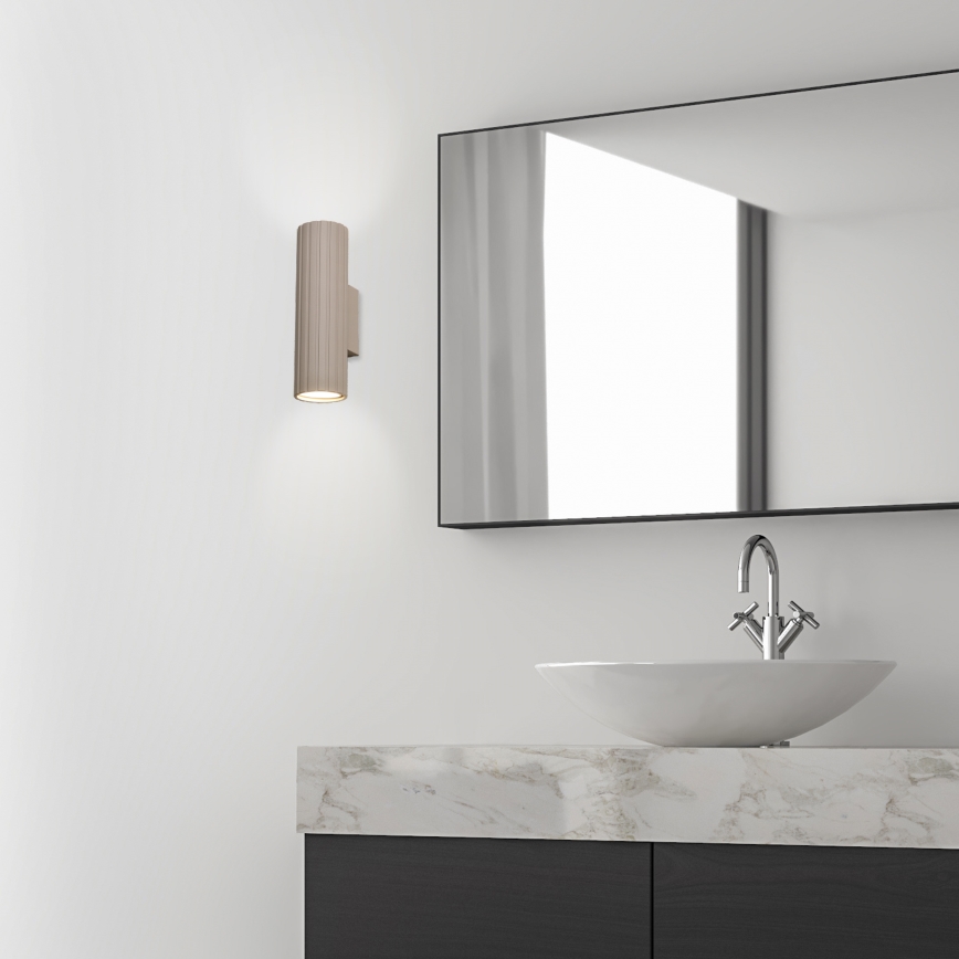 Brilagi - Nástenné svietidlo CRISPINA 2xGU10/10W/230V 20 cm béžové