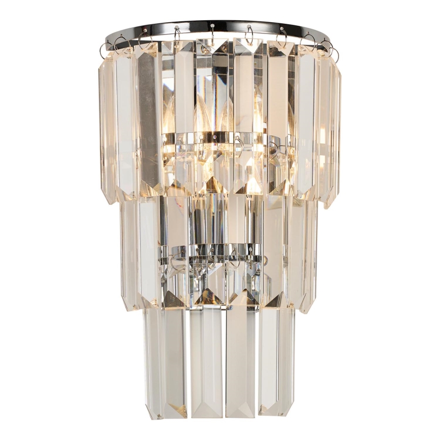 Brilagi - Nástenné svietidlo CRYSTAL 1xE14/60W/230V lesklý chróm
