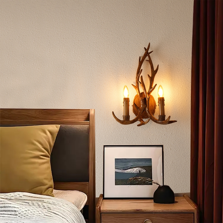 Brilagi - Nástenné svietidlo DEER 2xE14/10W/230V