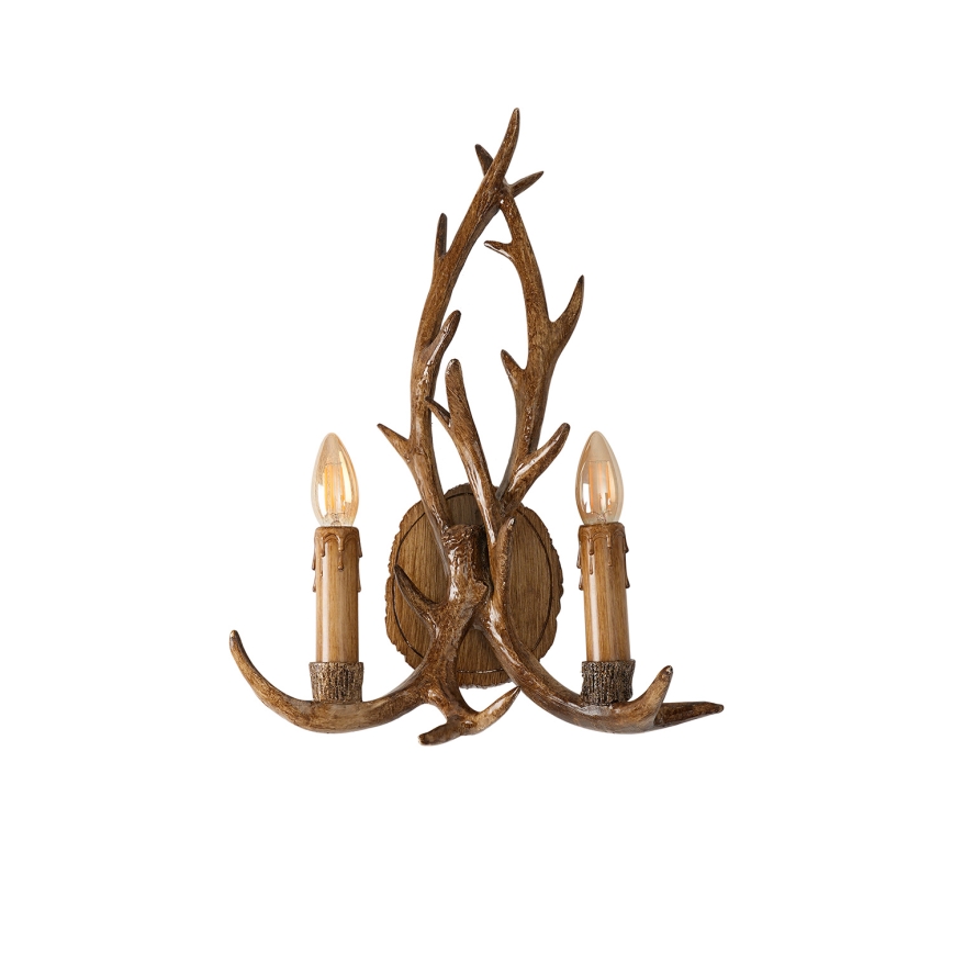 Brilagi - Nástenné svietidlo DEER 2xE14/10W/230V