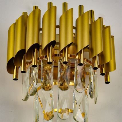 Brilagi - Nástenné svietidlo ECLIPSE 2xE14/10W/230V zlaté