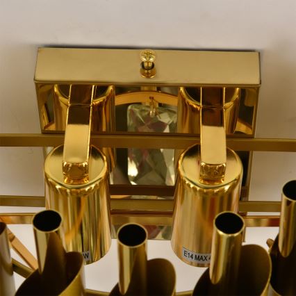 Brilagi - Nástenné svietidlo ECLIPSE 2xE14/10W/230V zlaté