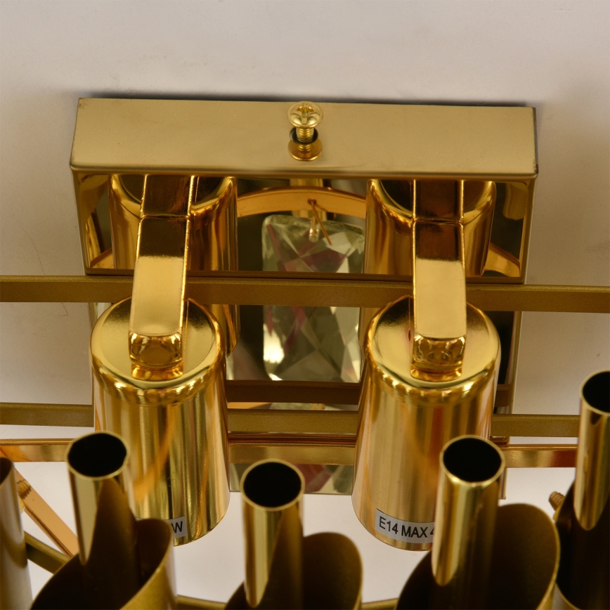 Brilagi - Nástenné svietidlo ECLIPSE 2xE14/10W/230V zlaté