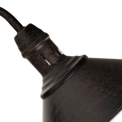 BRILAGI - Nástenné svietidlo FORGE 1xE27/60W/230V čierne