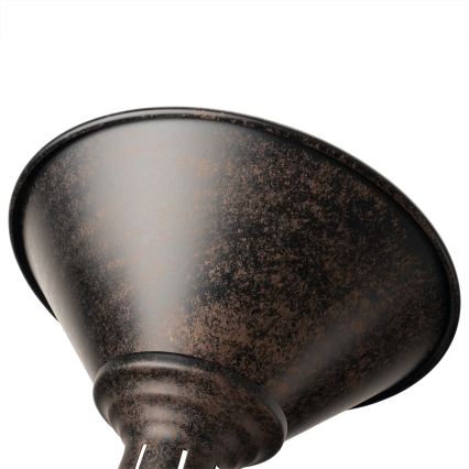BRILAGI - Nástenné svietidlo FORGE 1xE27/60W/230V čierne