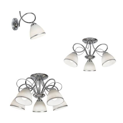 Brilagi - Nástenné svietidlo FRED 1xE27/60W/230V lesklý chróm