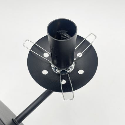 Brilagi - Nástenné svietidlo MALIVA 1xE14/15W/230V čierne/dymové