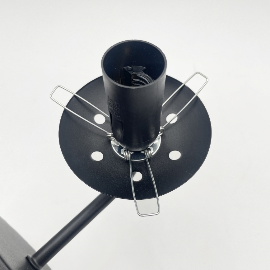 Brilagi - Nástenné svietidlo MALIVA 1xE14/15W/230V čierne/dymové