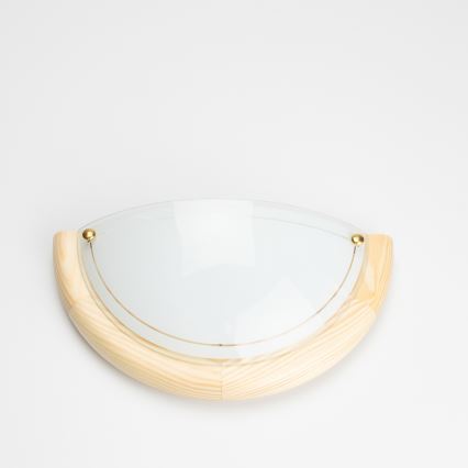 Brilagi - Nástenné svietidlo ORBIS 1xE27/60W/230V 30 cm borovica