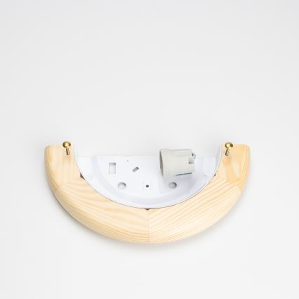 Brilagi - Nástenné svietidlo ORBIS 1xE27/60W/230V 30 cm borovica