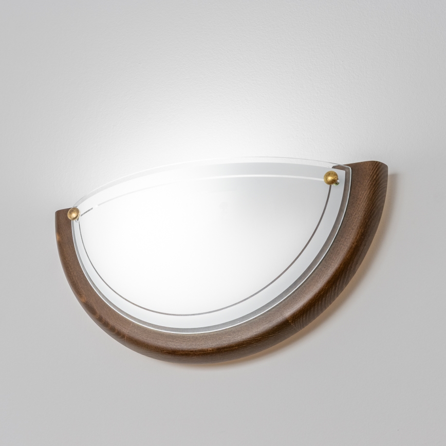 Brilagi - Nástenné svietidlo ORBIS 1xE27/60W/230V 30 cm borovica