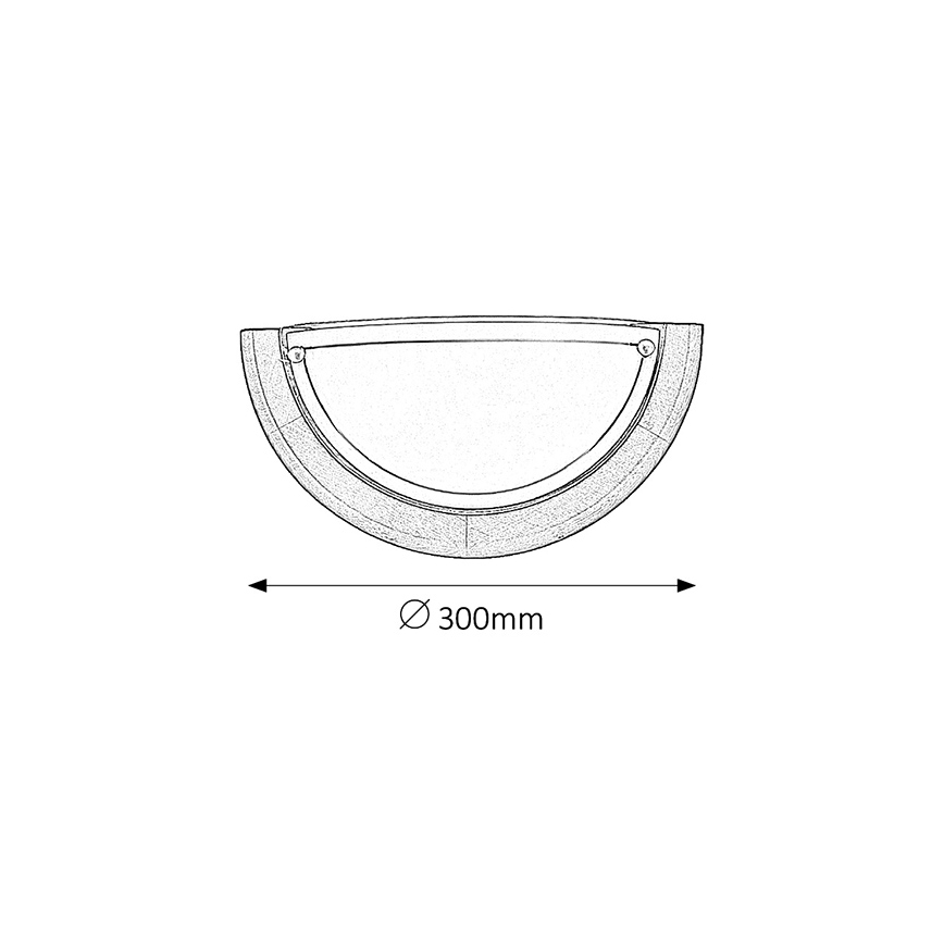 Brilagi - Nástenné svietidlo ORBIS 1xE27/60W/230V 30 cm borovica