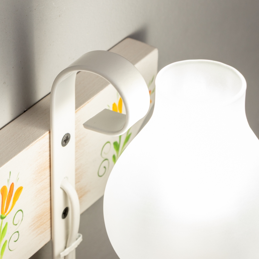 Brilagi - Nástenné svietidlo QUEEN 1xE14/40W/230V buk/krémová