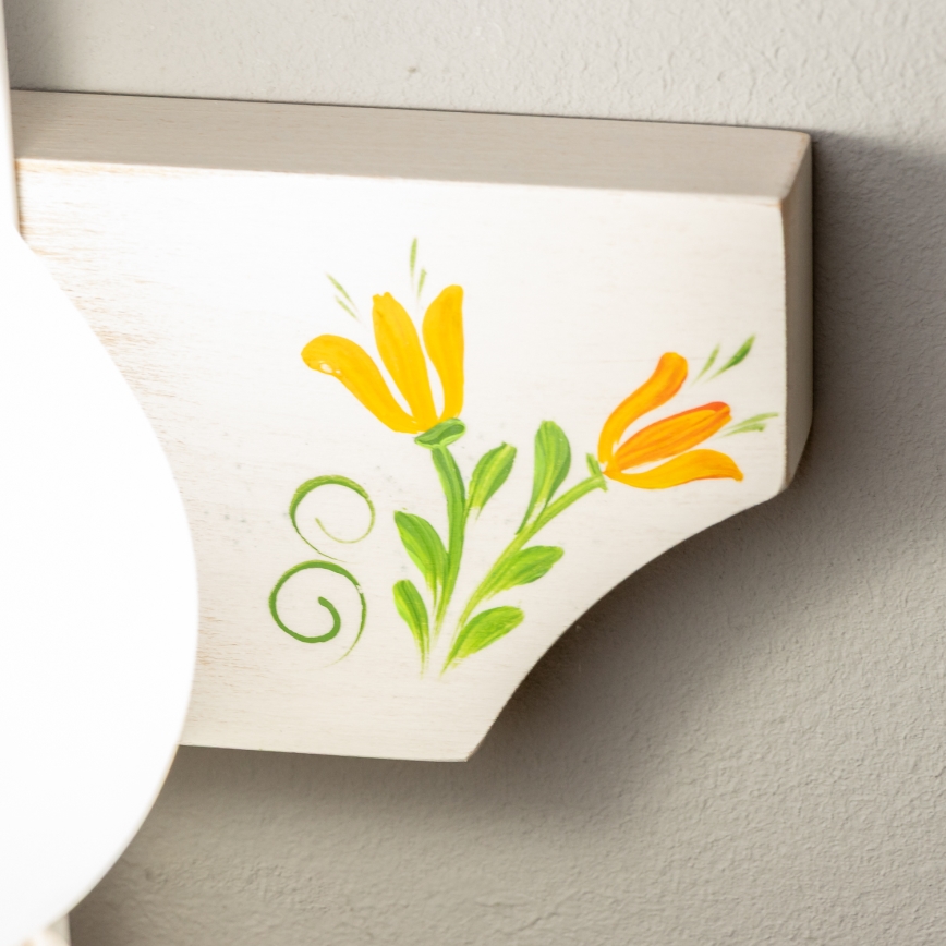 Brilagi - Nástenné svietidlo QUEEN 1xE14/40W/230V buk/krémová