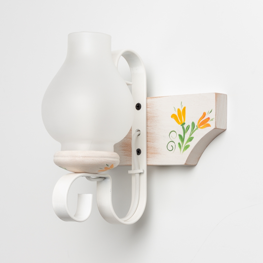 Brilagi - Nástenné svietidlo QUEEN 1xE14/40W/230V buk/krémová