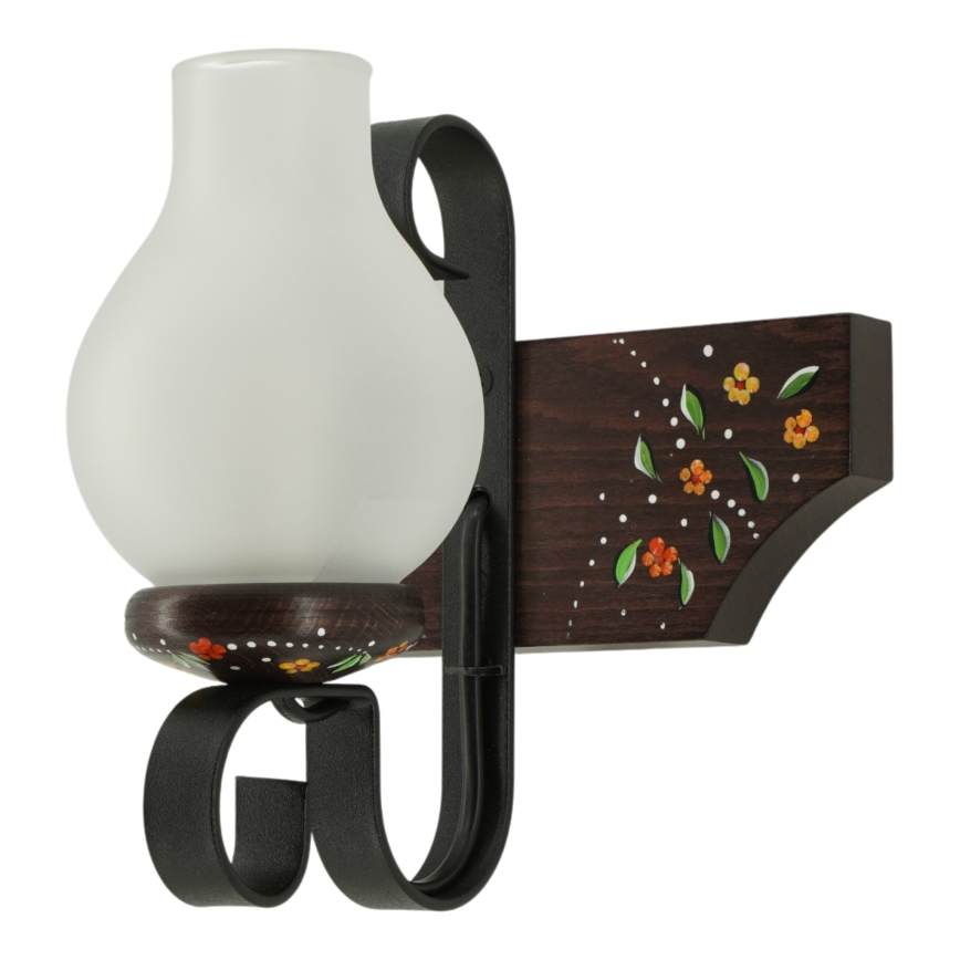 Brilagi - Nástenné svietidlo QUEEN 1xE14/40W/230V buk/wenge