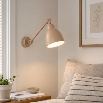 BRILAGI - Nástenné svietidlo QUILL 1xE27/40W/230V 40 cm béžové