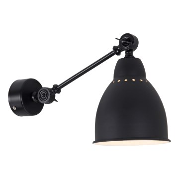 Brilagi - Nástenné svietidlo QUILL 1xE27/40W/230V 40 cm čierne