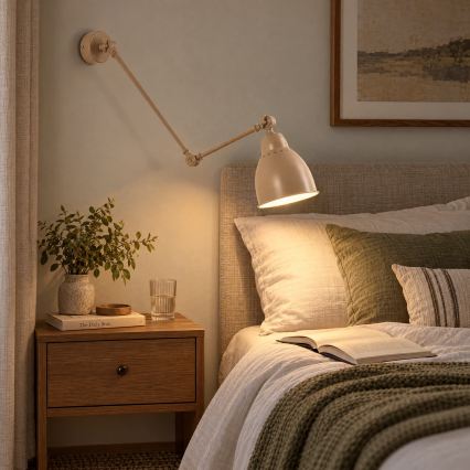BRILAGI - Nástenné svietidlo QUILL 1xE27/40W/230V 83 cm béžové