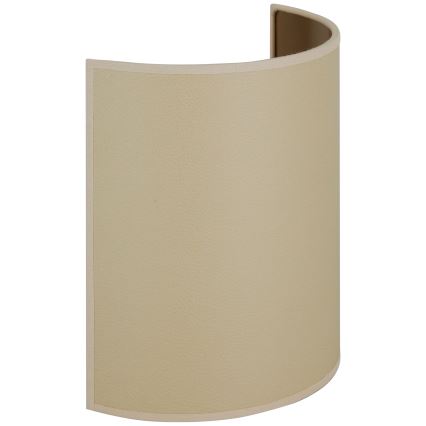 Brilagi - Nástenné svietidlo SEMI 1xE27/15W/230V pr. 20 cm béžová