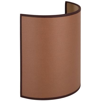 Brilagi - Nástenné svietidlo SEMI 1xE27/15W/230V pr. 20 cm hnedá