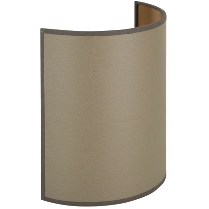 Brilagi - Nástenné svietidlo SEMI 1xE27/15W/230V pr. 20 cm hnedá