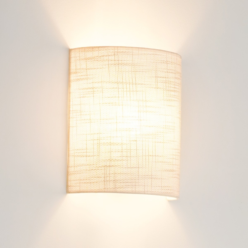 Brilagi - Nástenné svietidlo SEMI 1xE27/15W/230V pr. 20 cm šedá