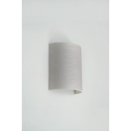 Brilagi - Nástenné svietidlo SEMI 1xE27/15W/230V pr. 20 cm šedá
