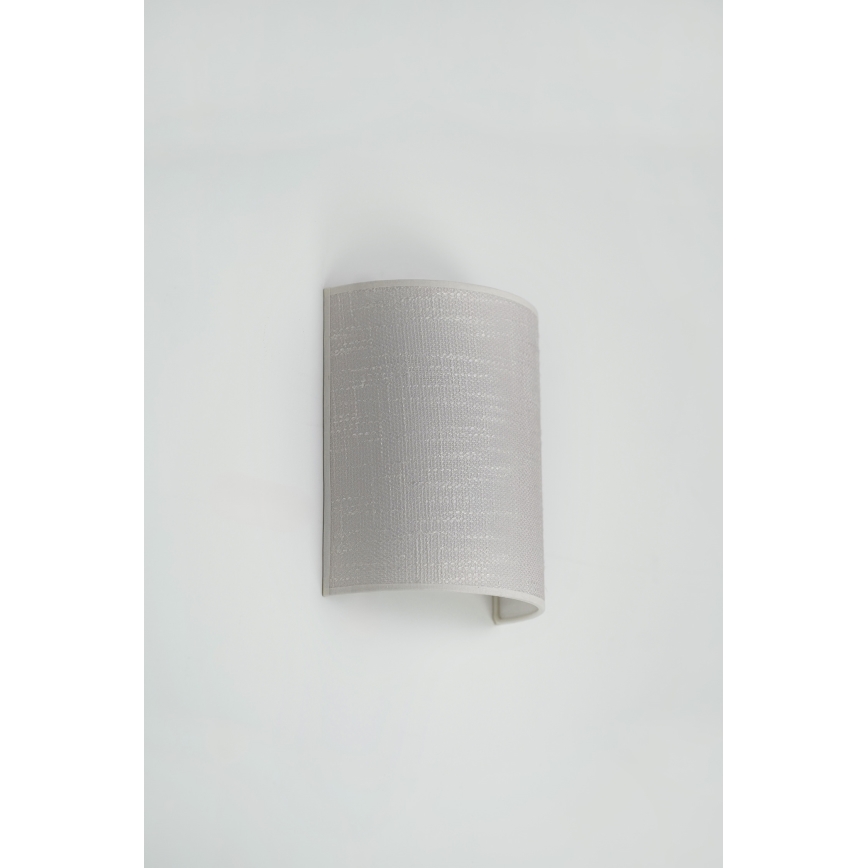 Brilagi - Nástenné svietidlo SEMI 1xE27/15W/230V pr. 20 cm šedá