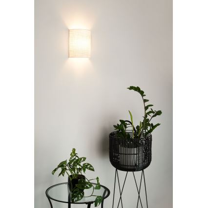 Brilagi - Nástenné svietidlo SEMI 1xE27/15W/230V pr. 20 cm svetlošedá
