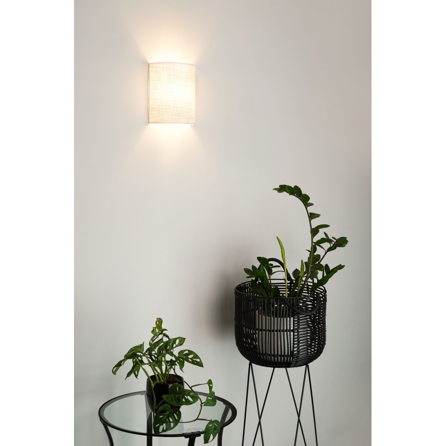 Brilagi - Nástenné svietidlo SEMI 1xE27/15W/230V pr. 20 cm svetlošedá