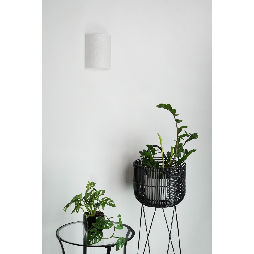 Brilagi - Nástenné svietidlo SEMI 1xE27/15W/230V pr. 20 cm svetlošedá
